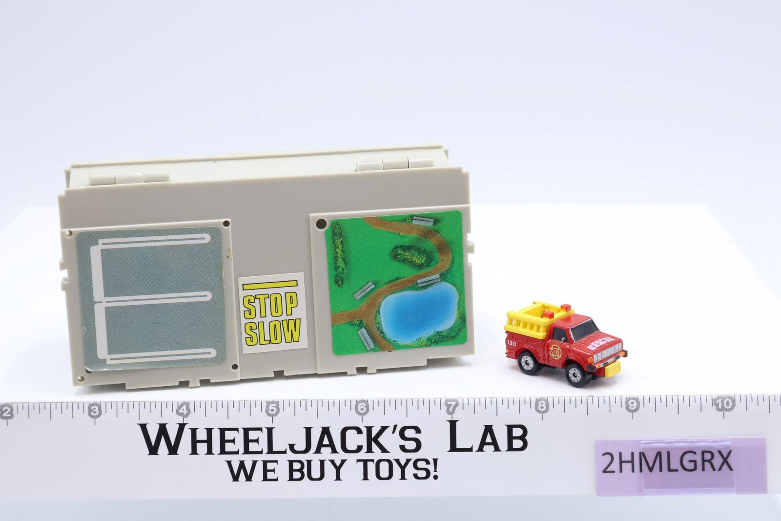 Firehouse Travel City Micro Machines Play Set 1987 Galoob Playset