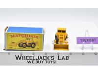 Hatra Tractor Shovel No. 69 Lesney Matchbox Series 1960's Made In England