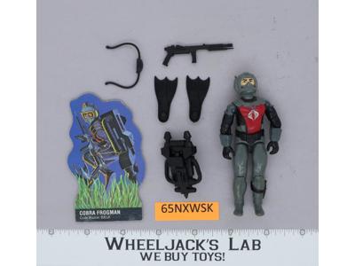 Eels V1 100% Complete G.I. Joe 1985 Hasbro Vintage Action Figure