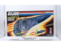 Phantom X-19 Stealth Fighter W/Ghostrider 100% Complete W BOX INSERT GI Joe 1988
