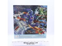 Metroplex Blurr Insert Poster Glow In The Dark 1985 G1 Transformers Vintage