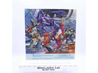 Superion Insert Poster Glow In The Dark 1985 G1 Transformers Vintage