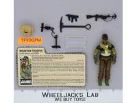 Alpine V1 100% Complete G.I. Joe 1985 Hasbro Vintage Action Figure