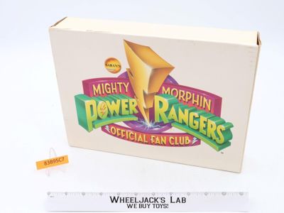 Official Fan Club Box W/ Some Content Mighty Morphin Power Rangers 1994 Bandai