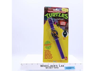 Donatello Digital Watch TMNT Teenage Mutant Ninja Turtles 1989 Hope NEW MOSC