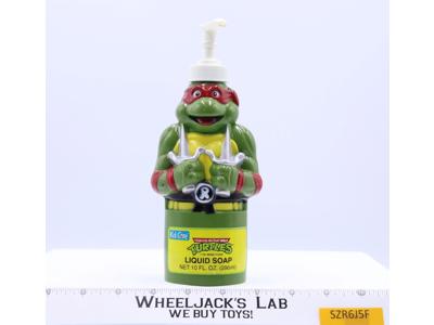 Liquid Soap EMPTY Bottle Teenage Mutant Ninja Turtles TMNT Kid Care 1991 Mirage