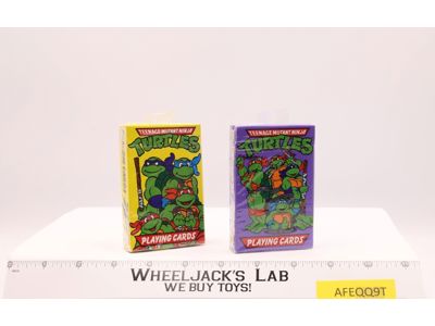 Playing Cards Deal Me in Dude Teenage Mutant Ninja Turtles TMNT 1990 NEW SEALED