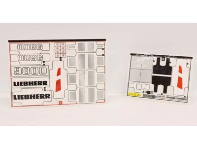 #42100 Liebherr R 9800 Excavator Sticker Sheets ONLY 2019 Lego Technic