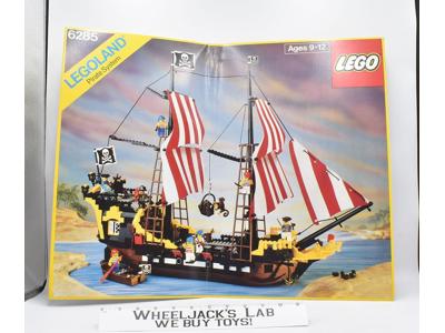 6285 Black Seas Barracuda Pirate System Empty Box Front Vintage Lego Legoland