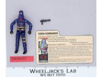 Cobra Commander V2 Mail Away 100% Complete G.I. Joe 1984 Hasbro Vintage Figure