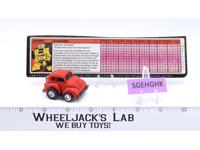 Bumblebee RED 100% Complete 1984 G1 Transformers Vintage Hasbro Action Figure