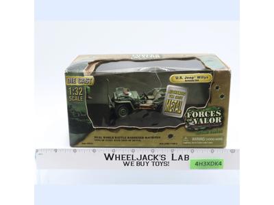 U.S. Jeep Willys Die-Cast 1/32 WWII Normandy Forces of Valor NEW SEALED