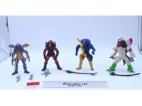 Lot of 4 Evil Space Aliens Mighty Morphin Power Rangers 1990's Bandai 8" Figures