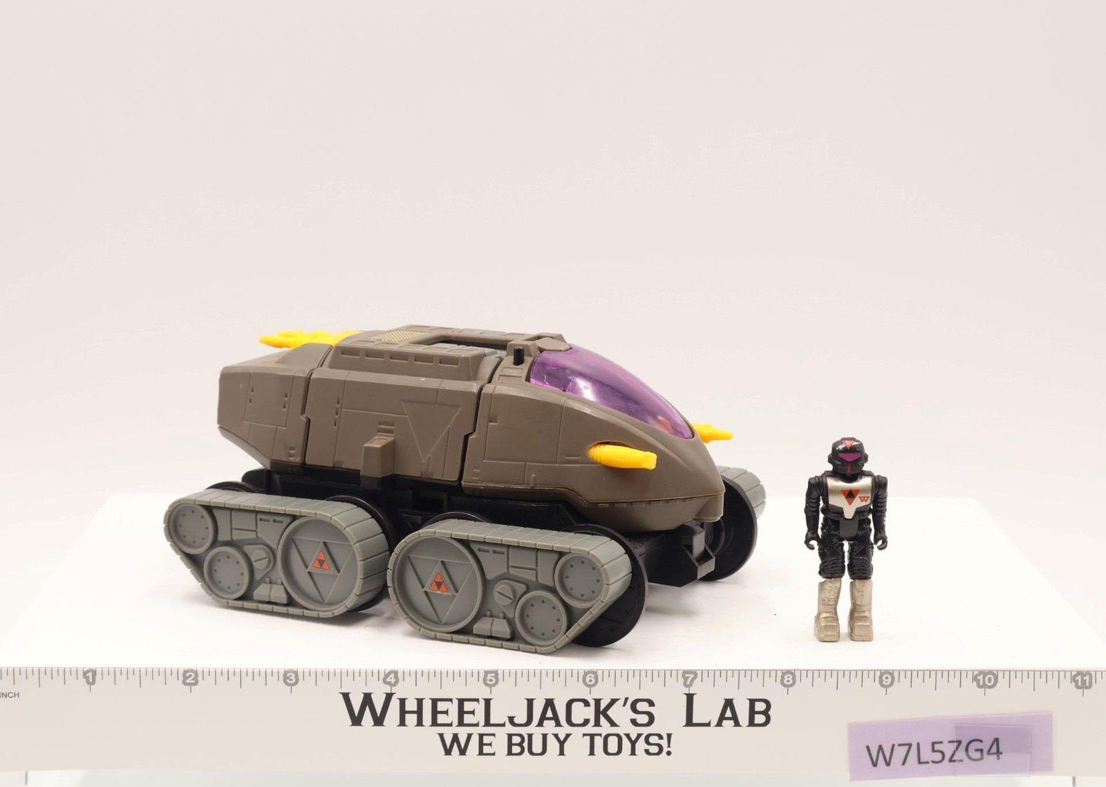 Shadow Raider W/ Capt. Battlecron-9 100% Complete Starcom 1986 Coleco Vehicle