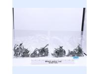 Lot of 45 Plastic Green Toy Soldiers 54mm Unbranded NEW IN SEALED BAGS