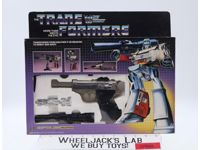 Megatron 100% Complete W/BOX & INSERT UNUSED STICKERS G1 Transformers 1984 NM