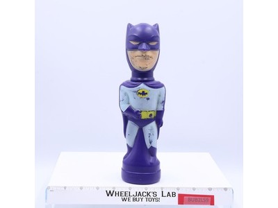 Batman Soaky Bubble Bath EMPTY Bottle 1966 National Periodical Colgate Vintage