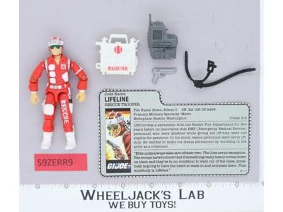 Lifeline V1 100% Complete 1986 G.I. Joe Hasbro Vintage Action Figure