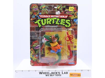 Leatherhead Teenage Mutant Ninja Turtles TMNT 1989 Playmates NEW MOSC SEALED