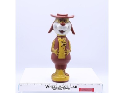 Deputy Dawg Soaky Bubble Bath EMPTY Bottle 1966 Terrytoons Colgate Vintage