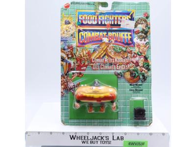 Mean Weener Food Fighters 1988 Mattel Vintage Action Figure NEW MOSC SEALED