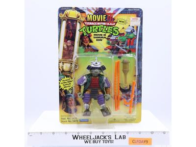 Samurai Don Movie III Teenage Mutant Ninja Turtles TMNT Playmates MOSC UNPUNCHED