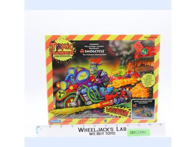 Smogcycle Toxic Crusaders 1991 Playmates Action Figure Vehicle NEW SEALED