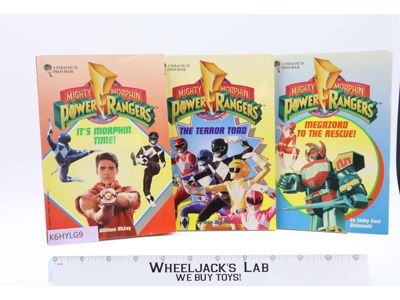 Lot of 3 Power Rangers Books by Parachute Press