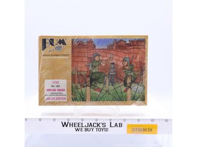 #1003 13pc Mortar Squad 1/32 1999 BUM Toy Soldiers NEW SEALED