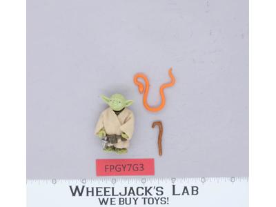 Yoda W/Orange Snake 100% Complete Star Wars ESB 1980 Vintage Kenner NO REPRO