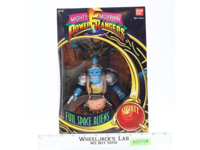 Squatt Mighty Morphin Power Rangers 1994 Bandai Action Figure NEW MISB SEALED