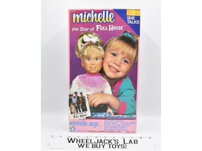 Michele Tanner 14" Talking Doll Full House MIB 1990 Meritus Doll Figure