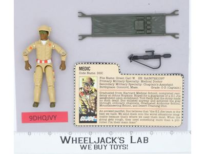 Doc V1 100% Complete G.I. Joe 1983 Hasbro Vintage Action Figure
