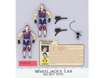 Tomax & Xamot V1 100% Complete G.I. Joe 1985 Hasbro Vintage Action Figure