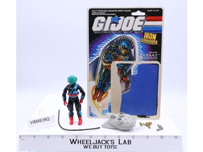 T.A.R.G.A.T. 100% Complete W/Cardback GI Joe 1898 Hasbro Vintage Action Figure