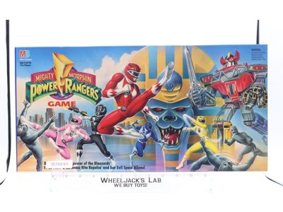 Mighty Morphin Power Rangers Game 1994 Milton Bradley Board Game