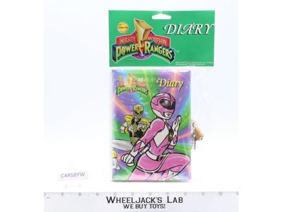 Pink Ranger Diary W/ Key Mighty Morphin Power Rangers 1993 Gordy NEW SEALED