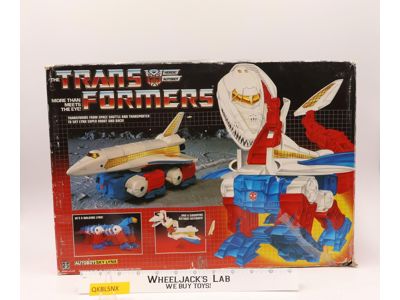 Sky Lynx 100% Complete W/BOX & INSERT NM 1986 G1 Transformers Hasbro Figure