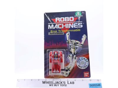 Auto D'Epoca Good Knight Robo Machines Go-Bots 1980s Bandai NEW MOSC SEALED
