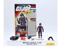 Scrap-Iron V1 100% Complete 32 Cardback 1984 G.I. Joe Hasbro Vintage Figure