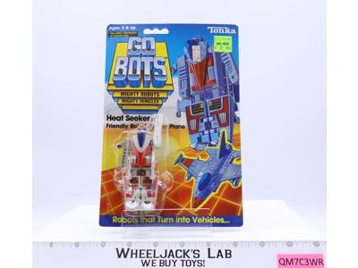 Heat Seeker Robot Fighter Plane Gobots 1984 Tonka Action Figure NEW MOSC SEALED