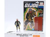 Python Officer V1 Complete W/ Cardback 1989 G.I. Joe Hasbro Vintage Figure