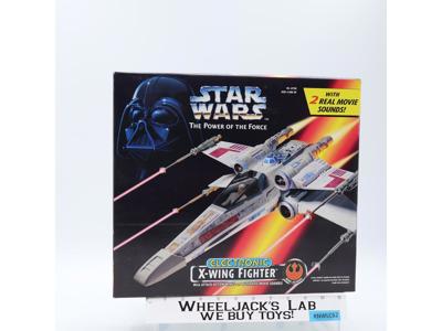 Electronic X-Wing Fighter Star Wars POTF 1995 Kenner Vehicle NEW SEALED