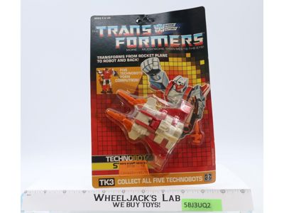 Strafe Technobot G1 Transformers 1987 Hasbro Action Figure Vintage MOSC NEW