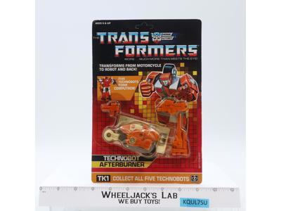 Afterburner G1 Transformers 1987 Hasbro Vintage Action Figure SEALED NEW