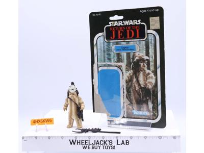 Logray Ewok 100% Complete 65 Back-B Star Wars ROTJ 1983 Kenner Figure NO REPRO