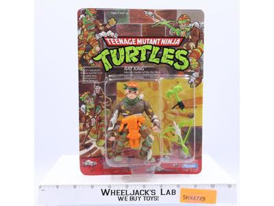 Rat King Teenage Mutant Ninja Turtles TMNT 1989 Playmates Figure MOSC UNPUNCHED