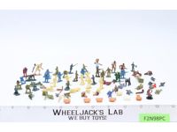 LOT Toy Soldiers Plastic Miniatures Mini Elastolin Variety Vintage