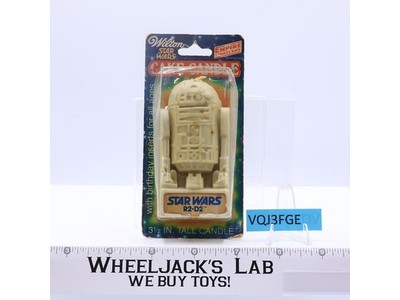 R2-D2 Cake Candle Star Wars ESB 1980 Wilton 3.5" Vintage NEW SEALED