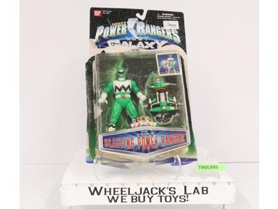 Green Blasting Ranger 100% Complete Power Rangers Lost Galaxy 1999 Bandai Figure